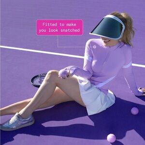 White trimmed limited edition Dr. Idriss Bluestone Sun shield Face visor